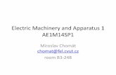 Electric Machinery and Apparatus 2 AE1M14SP2motor.feld.cvut.cz/sites/default/files/predmety/AE... · • understand principles behind electric machinery • know construction of electrical