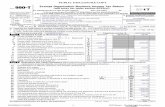 990-T - McKnight Foundation€¦ · Form 990-T (2017) Page 2 Part III Tax Computation 35 Organizations Taxable as Corporations. See instructions for tax computation. Controlled group