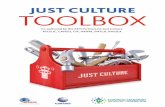 JUST CULTURE TOOLBOX · PDF file The Regulation5 sets out the requirement for an organisation to establish a Just Culture and to adopt internal rules describing how its principles