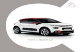 NEW CITROËN C3 - CO.M.E.G. srl · PDF file NEW CITROËN C3 protect its bodywork from dents and scuffs. An exclusive CITROËN innovation introduced on CITROËN C4 CACTUS, the panels