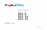 MANUALE BDL SYSTEM ver. 04 03-2010 ITA · 2018-06-29 · VERSIONE 04 EDIZIONE 03.2010 BDL SYSTEM MANUALE TECNICO PAG. 6/47 Realizzazione copertura traslucida con sistema BDL 10 composta