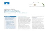NetApp Executive Overview - NetApp Strategy for Seamless ... · cloud, accelerating innovation and IT responsiveness. By providing a single data fabric that spans private cloud, service