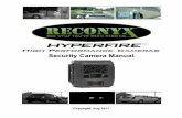Security Camera Manual - RECONYXUser Guide, accessible within the software. MapViewTM Security requires a personal computer running Windows Vista®, or Windows 7®. Security Settings