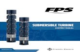 SUBMERSIBLE TURBINE - Franklin Electric€¦ · SUBMERSIBLE TURBINE KIT Recommended Equipment 2 Assembly Instructions 3-9 Special Tools 10-12. 2 ... CAUTION Prevent from rolling.