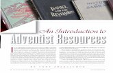 AnIntroduction to Adventist Resourcescircle.adventist.org/files/jae/en/jae201375031205.pdf · Richard W. Schwarz and Floyd Greenleaf’s Light Bearers (PPPA, revised and updated,