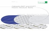 HabasitLINK and KVP Plastic Modular Beltsmisbelt.com/wp-content/uploads/2018/01/HabasitLINK-KVP-Modular … · 2 Construction Habasit plastic modular belts are assembled in a bricklayed