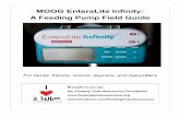 MOOG EnteraLite Infinity: A Feeding Pump Field Guide€¦ · MOOG EnteraLite Infinity: A Feeding Pump Field Guide For family, friends, school, daycare, and babysitters Brought to