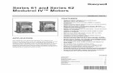 63-2629 D Series 61 and Series 62 Modutrol IV™ Motors · 2014-01-10 · SERIES 61 AND SERIES 62 MODUTROL IV™ MOTORS 63-2629—06 2 ORDERING INFORMATION When purchasing replacement