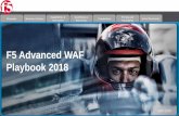F5 Advanced WAF Playbook 2018 - Softchoice · F5 is uniquely positioned Application Protection | Advanced WAF • Mitigate bots for web and mobile apps • Prevent credential theft