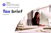 Tax brief - Grant Thornton Philippines · responsible in the enforcement of collection remedies: 1. List of Unpaid Revenues (Annex “A”) — these are self-assessed taxes arising