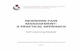NEWBORN PAIN MANAGEMENT: A PRACTICAL APPROACHNEWBORN PAIN MANAGEMENT: A PRACTICAL APPROACH Self–Learning Module Developed by the Ottawa Neonatal Pain Interest Group ... If a procedure