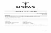 Request for Proposal - NSFAS No SCMN002-2017... · 2017-05-22 · Original Bid Original document signed in ink, or Copy of original document signed in ink Originally certified To