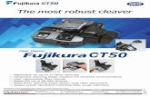 The most robust cleaver - Opternus B2B Online-Shop · PDF file The most robust cleaver Fiber Cleaver Fujikura CTSO 0 Applicable for up to 12-fiber cleaving 0 Automatic cleaving blade