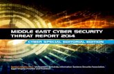 MiDDle eaST Cyber SeCuriTy ThreaT repOrT 2014 · MIDDLE EAST CYBER SECURITY THREAT REPORT 2014 Evolve and adapt in SCADA, DCS and ICS security Dr. Jamal Mohamed Al Hosani Official