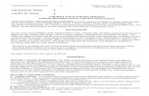 Contract for Surveying Services THE STATE OF TEXAS ... · Contract for Surveying Services ( Contract No. 18-5IDP1011 ERP Contract No. 4572 THE STATE OF TEXAS § ... The maximum Contract