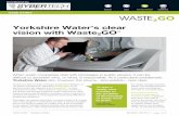 Yorkshire Water’s clear vision with Waste2GOTM Case Studies - 2015.pdfYorkshire Water’s clear vision with Waste 2GO TM. When water companies deal with blockages in public sewers,
