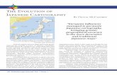 The Evolution of apanese Cartography · Japanese Cartography “European influences managed to permeate Japanese cartography, bringing greater geographical accuracy to the more decorative