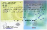 Nano-engineering Strategies toward Advanced …2019/04/22  · promising non-precious metal oxide catalysts in air electrode - MnO 2 /RuO 2 bifunctional catalyst - Perovskite La 0.6