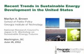 Recent Trends in Sustainable Energy Development in the United …sites.nationalacademies.org/cs/groups/pgasite/documents/... · 2014-08-13 · Recent Trends in Sustainable Energy