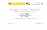 Literature review of physical and chemical pretreatment ... · In this step hydrolysis of hemicellulose may occur, as well as separation of the lignin frac- ... advantages and disadvantages,
