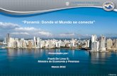 “Panamá: Donde el Mundo se conecta” - AS/COA€¦ · Desde la entrada en vigencia de la LRSF, ... Deuda Externa Deuda Interna Deuda/PIB 43.7% 45.4% 61.0% ... provienen de deuda