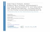 DETECTING AND PROTECTING AGAINST · 84 control system (ICS) application white listing, malware detection and mitigation, change control 85 management, user authentication and authorization,