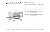 CATALOG OF REPLACEMENT PARTScatalog of replacement parts a product of hobart corporation701 s. ridge avenue troy, ohio 45374-0001 model 4346 mixer-grinder (includes motor parts) standard
