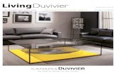 Living Duvivier - DOMO · 2017-04-03 · the wood, the grain and neck creases of the leather create innumerable di˜erent patterns. 6 Canapés DUVIVIER Canapés DUVIVIER 7 Focus a