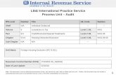 LB&I International Practice Service Process Unit – …LB&I International Practice Service Process Unit – Audit IPS Level Number Title UIL Code Number Shelf N/A Individual Outbound