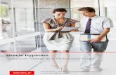 C-Level Exec Paperclubutilisateursoracle.org/.../2015/12/Plaquette-Oracle-Hyperion.pdf · Oracle Hyperion Solution de Pilotage de la Performance Future ... (DRM) Oracle also announced