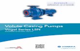 Volute Casing Pumps · Casing l Heavy duty, top centerline discharge casing with integral cast feet provides maximum resistance to pipe loads for improved seal and bearing life. l