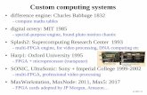 Custom computing systemswl/teachlocal/cuscomp/notes/cc... · 2020-01-14 · wl 2020 2.12 Custom computing in a PC Processor Register file L1$ L2$ where is the Custom Architecture?