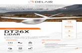 ACCURATE & ADVANCED - Delair- ... ESRI ArcGIS, QGIS, Surpac, GlobalMapper, AutoCAD, PLS-CADD and many more. ANALYTICS 3D point cloud (colourised with camera data), DTM (Digital Terrain