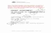 DEWR template long form contract for services · Web viewNote: These grant agreement terms and conditions are subject to change.Each grant agreement is accompanied by a Schedule that