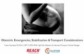 Obstetric Emergencies, Stabilization & Transport ... Obstetric Emergencies, Stabilization & Transport