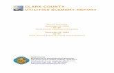 CLARK COUNTY UTILITIES ELEMENT REPORT...the electrical service generators is through major transmission lines throughout Clark County. These transmission lines are located largely