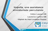 Impella, une assistance miniaturisée percutanée · Imóella, une assistance n\iniaturisée percutanée Céline Lauz IDE Laurence Leefère IDE Hôpital du Haut Lév- ue Pessac 0