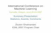 International Conference on Machine Learningmlg.eng.cam.ac.uk/zoubin/talks/ICML-Presentation.pdfDual Submission Policy •The ICML policy is that it should be clear whichparts of a