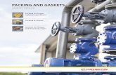 PACKING AND GASKETS - G.K. Chesterton€¦ · PACKING AND GASKETS PRODUCT CATALOG Packing for Pumps, Agitators, and Mixers Packing for Valves Gaskets for Flanges and Heat Exchangers.
