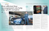 How efficient key VALETING BAYS AND management can help ...€¦ · For more information, call 0845 225 2910 or email automotive@traka.com of the key’s last handler. Just over two