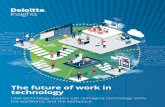 The future of work in technology...workforce, and workplace. NEW IT DISCIPLINES • Business cocreation. Business cocreation is a shift in the role of the technology function from