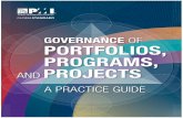 GOVERNANCE OF PORTFOLIOS, PROGRAMS, AND ......TABLE OF CONTENTS iv '2016 Project Management Institute. Governance of Portfolios, Programs, and Projects: A Practice Guide 2.5.3 OPM