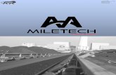 MILETECH CONVEYOR€¦ · transported to ordinary conveyor belt.Chevron belts are used instead.As there are many different application area,Flow rate and operational specifiaction
