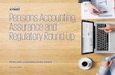 Pensions Accounting, Assurance and Regulatory Round-Up · 20 hours ago · Welcome to the most recent edition of our Pensions Accounting, Assurance and Regulatory Round Up for private