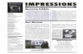 WASHTENAW COUNTY HISTORICAL SOCIETY NEWSLETTER· Soldiers - Impressions.pdf · PDF file WASHTENAW COUNTY HISTORICAL SOCIETY IMPRESSIONS MARCH 2002 BY JAMES T. MAYS • PARADE MARSHALL