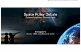Space Policy Debate - NASA · NASA Centers and Installations Armstrong Flight Research Center Jet Propulsion Laboratory White Sands Test Facility Johnson Space Center Michoud Assembly