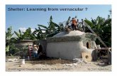 Shelter: Learning from vernacular · © Tom Schacher 2011 … creating new villages where the IDPs don't disturb ?