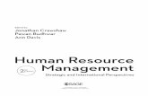 Human Resource Management - SAGE Publications Inc€¦ · operations and (5) it will highlight the key HR and people management issues faced by MNEs in the global context. Overall,