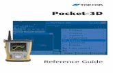 Pocket-3D Reference Guide - ToppTOPO A/S€¦ · vi Pocket-3D Reference Guide SAFETY Improper use of a Topcon Product can lead to injury to persons or property and/or malfunction