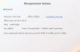 Microprocessor Systems - Real Digital · 2018-08-16 · Microprocessor: General-purpose, typically higher performance computing device that can execute a sequence of arithmetic or
